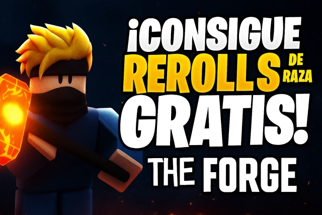 Cómo obtener rerolls de raza gratuitos dentro de The Forge en Roblox