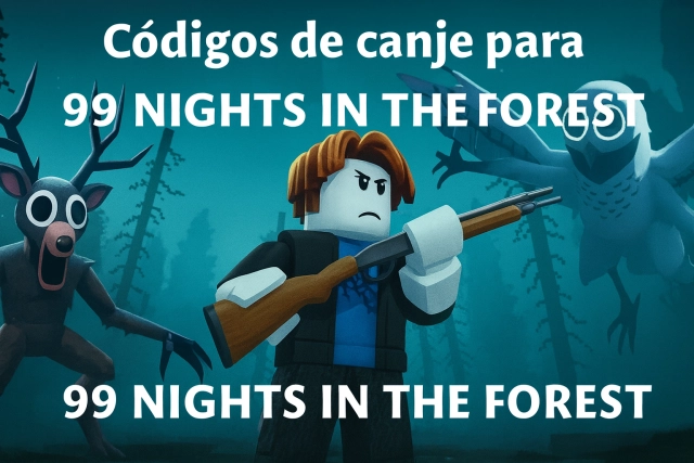 Códigos de canje para 99 Nights in the Forest – Diciembre 2025