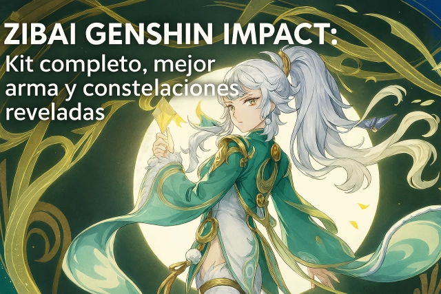 Zibai Genshin Impact: kit completo, mejor arma y constelaciones reveladas