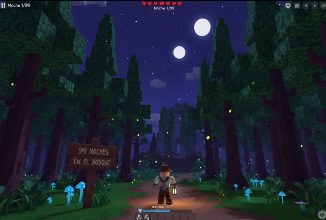 Guía rápida para sobrevivir 99 noches en el bosque en Roblox