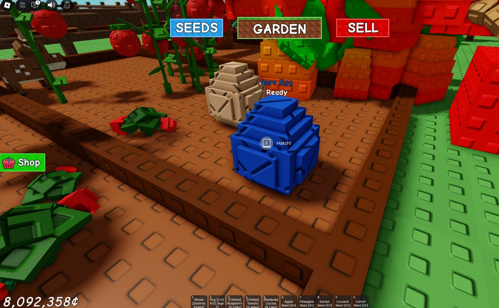 Grow a Garden Roblox — Guía de huevos para principiantes