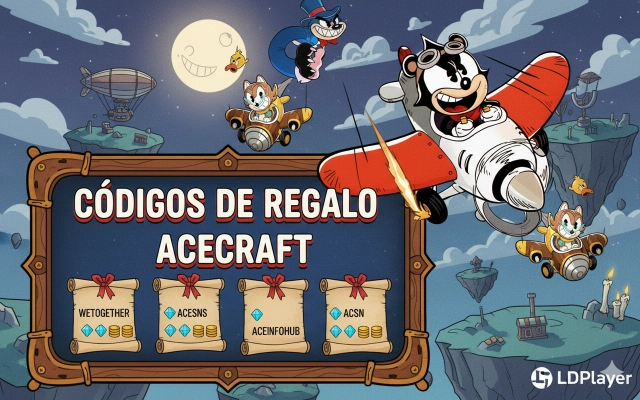 Códigos de regalo activos de Acecraft – Septiembre 2025