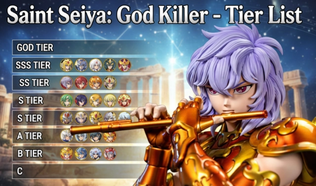 Saint Seiya: God Killer – Guía completa para principiantes y ranking de los mejores héroes
