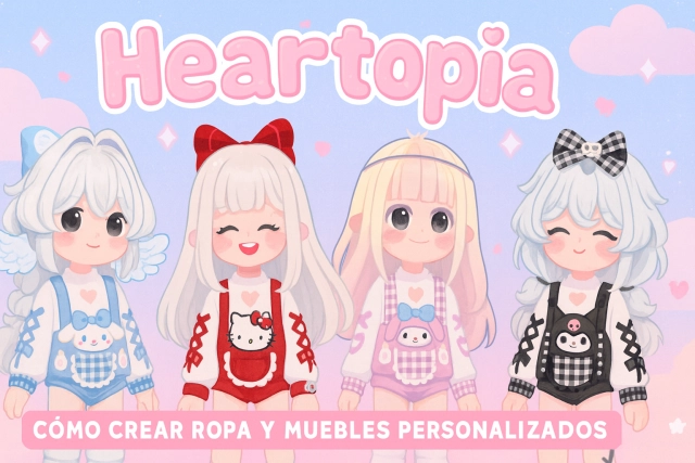 Heartopia: Cómo Crear Ropa y Muebles Personalizados