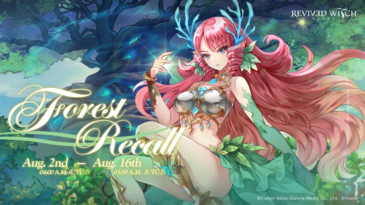 L'événement "Rappel de la forêt" de Revived Witch apporte trois nouvelles poupées