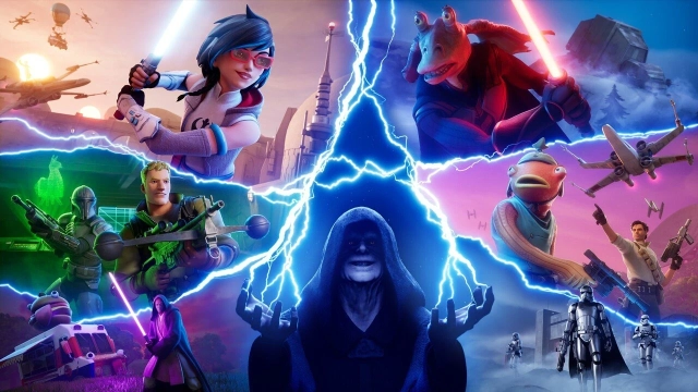 Temporada 3 de Fortnite terá Jar Jar como Sith e novos itens confirmados!
