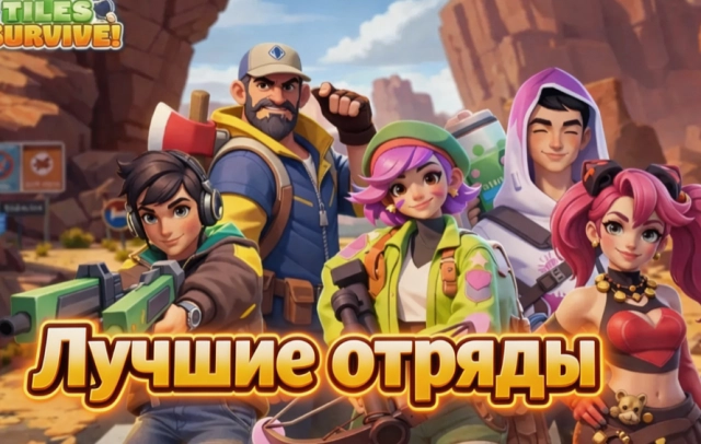 Лучшие отряды в Tiles Survive — подборка рекомендуемых составов