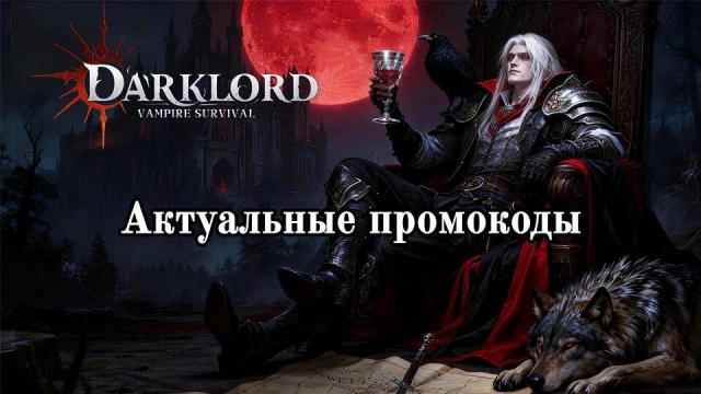 Актуальные промокоды в Darklord: Vampire Survival на апрель 2026