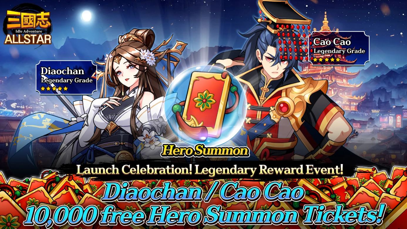 Three kingdoms All-Star : Idle เปิด OBT เล่นได้แล้วตอนนี้แบบ FULLHD