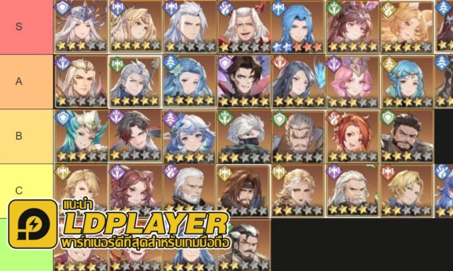 Soul Land Time Reversed (SEA) TierList ตัวที่ควรปั้น เก่งทั้ง PVE และ PVP แบกทีมยาวๆ