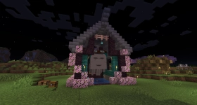 Minecraft คู่มือการสร้างสถานี Ghast แสนสุข