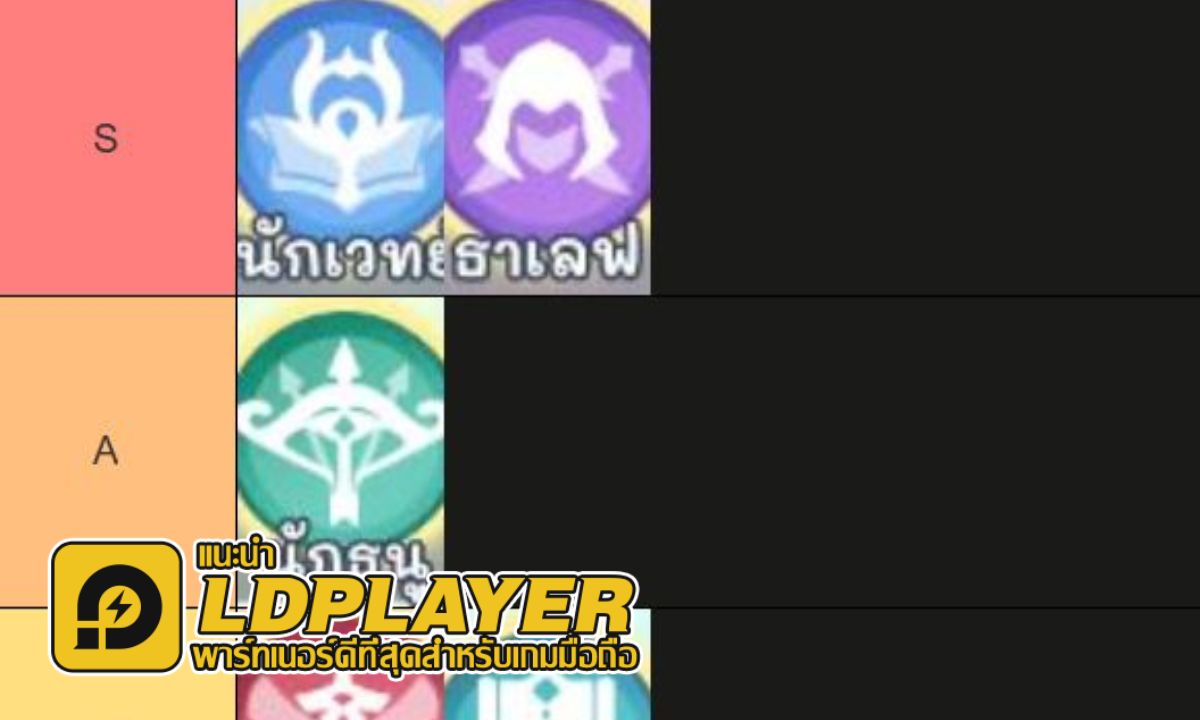 Ragnarok Crush แนะนำ Class Tier List มือใหม่อาชีพไหนเก่งสุด สายฟรีแนะนำอาชีพสุดเก่ง!!