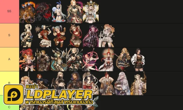 Tree of Savior Mobile (TOSM Extreme) Tier List Follow ผู้ติดตามที่ควรมีช่วยแบกทีม