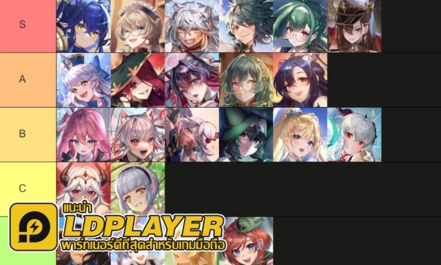 Kyrie Terra Eternal แนะนำ TierList ตัวละครน่าปั้น ตัวไหนเก่งแบกทีม
