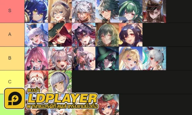 Kyrie Terra Eternal แนะนำ TierList ตัวละครน่าปั้น ตัวไหนเก่งแบกทีม