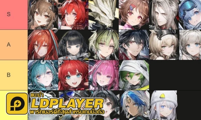 Arknights: Endfield Operator (Gobal) TierList ตัวละครน่าปั้น ควรมีติดไอดีตัวไหนเก่งแบกทีม