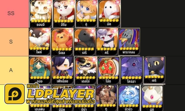 Seven Knights Re:Birth แนะนำ Tier List สัตว์เลี้ยง Pet ตัวไหนเก่งน่าใช้ควรปั้น มือใหม่!!