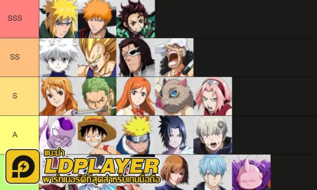 JUMP ASSEMBLE ศึกรวมพลังฮีโร่ TierList ตัวละครน่าเล่นตัวไหนเก่งเล่นง่าย มือใหม่!!