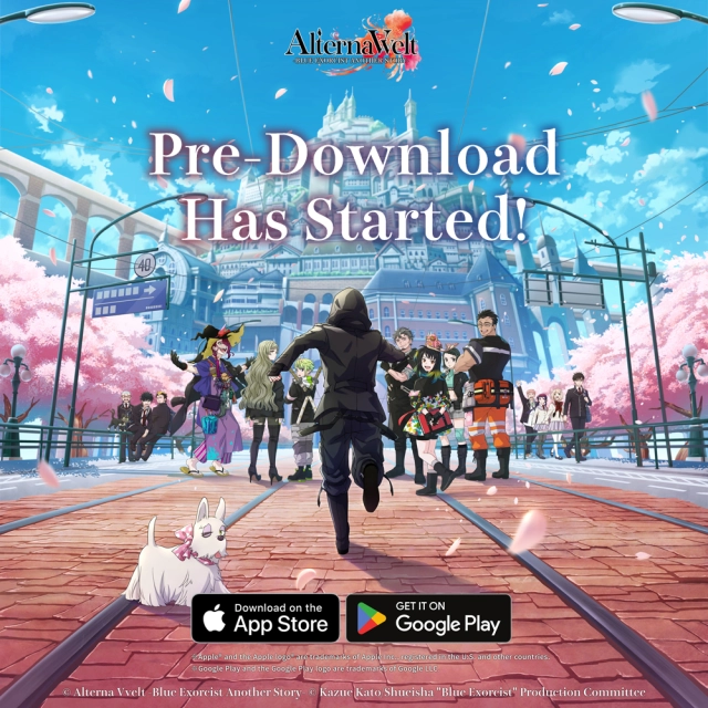 AlternaVvelt Blue Exorcist AS (SEA) เปิดดาวน์โหลดล่วงหน้าแล้วตอนนี้!!
