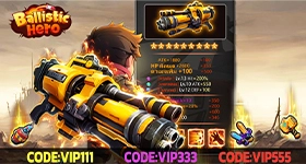 Ballistic Hero VNG Ballistic Heroโค้ดรางวัลพิเศษสำหรับ LDPlayer 2