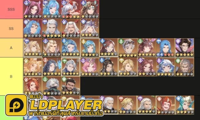 Soul Land Time Reversed (SEA) TierList 2026 ตัวที่ควรปั้น เก่งทั้ง PVE และ PVP แบกทีมยาวๆ