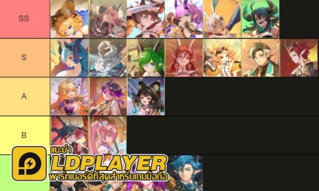 Regulus The Advent (Global) Tier List ตัวละครน่าปั้น ตัวไหนเก่งแบกทีมช่วงต้นเกมท้ายเกม เก่งมากใช้ได้ยาวๆ