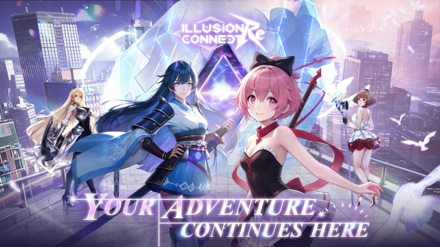 《Illusion Connect: Re》正式回歸　重返最初相遇的夢境世界　上線送 10000 抽回歸贈禮