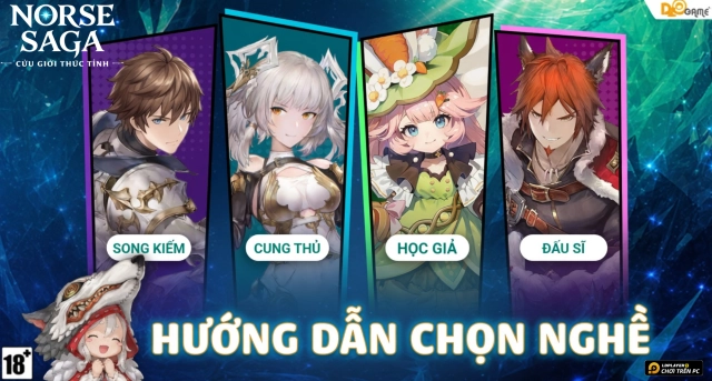 Hướng Dẫn Chọn Nghề Trong Norse Saga Cửu Giới Thức Tỉnh