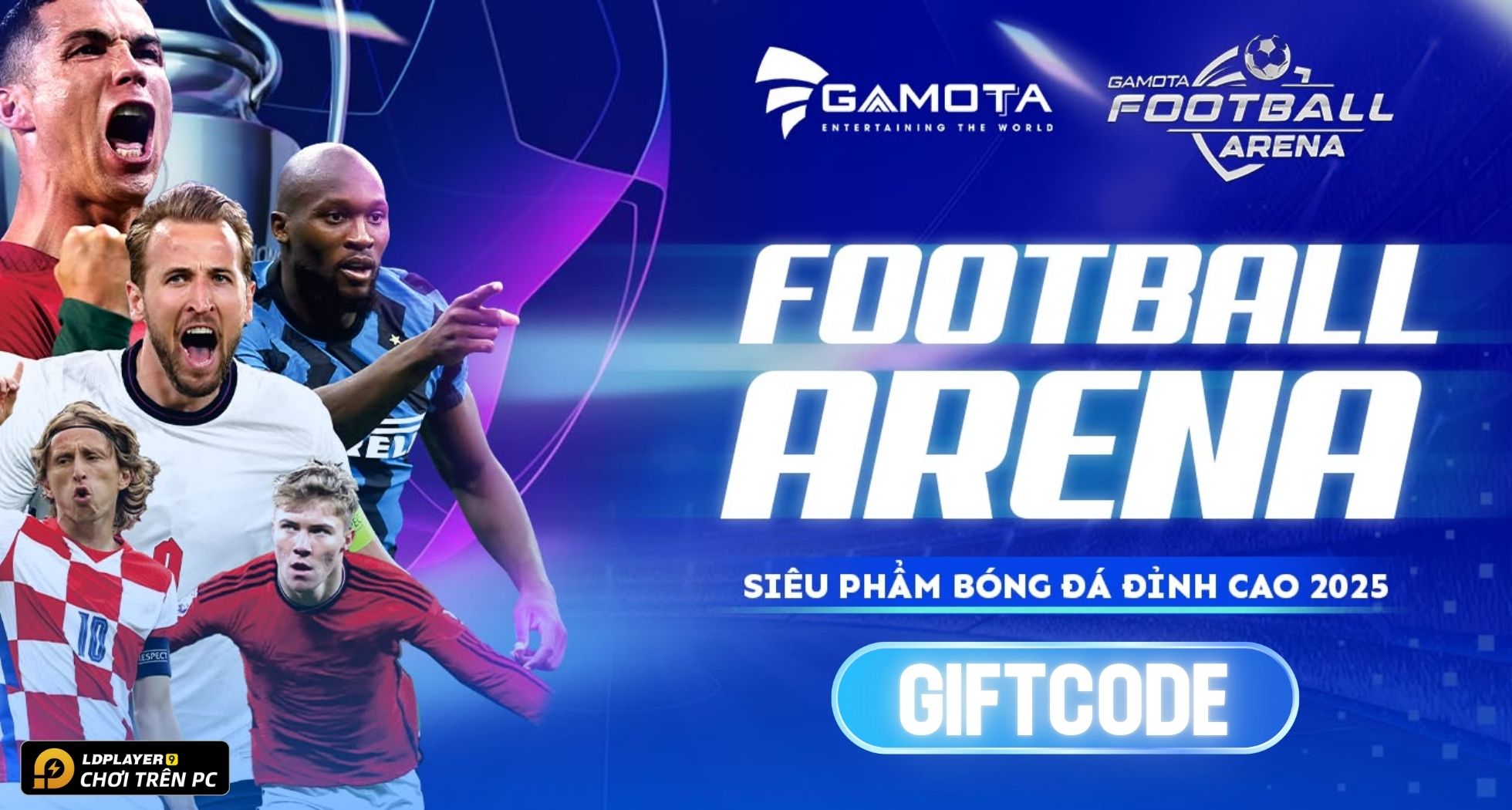 Full bộ code Football Arena: Vua Bóng Đá - Hướng dẫn cách nhập chi tiết