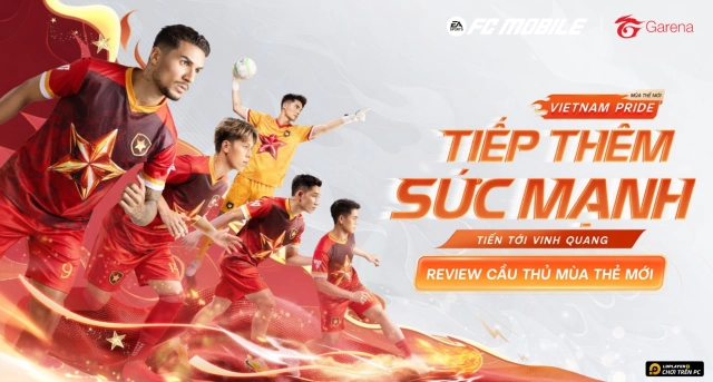 FC Mobile VN: Review Cầu Thủ Mùa Thẻ Vietnam Pride