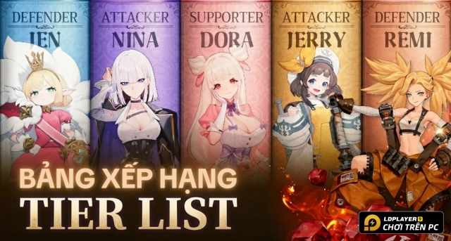 Bảng Xếp Hạng Nhân Vật Star Sailors Chi Tiết và Đầy Đủ Nhất 2026