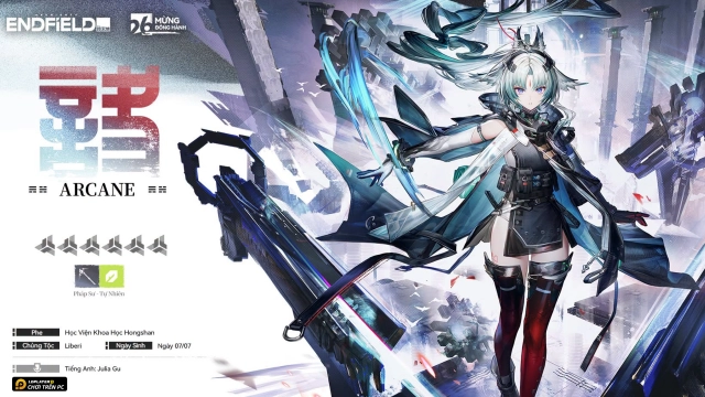 Hướng dẫn build Arcane Arknights: Endfield chi tiết nhất