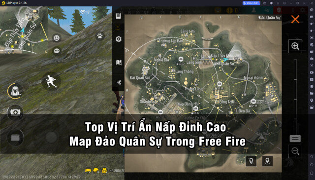 Top Vị Trí Ẩn Nấp Đỉnh Cao Map Đảo Quân Sự Trong Free Fire