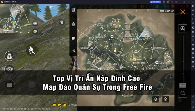 Top Vị Trí Ẩn Nấp Đỉnh Cao Map Đảo Quân Sự Trong Free Fire