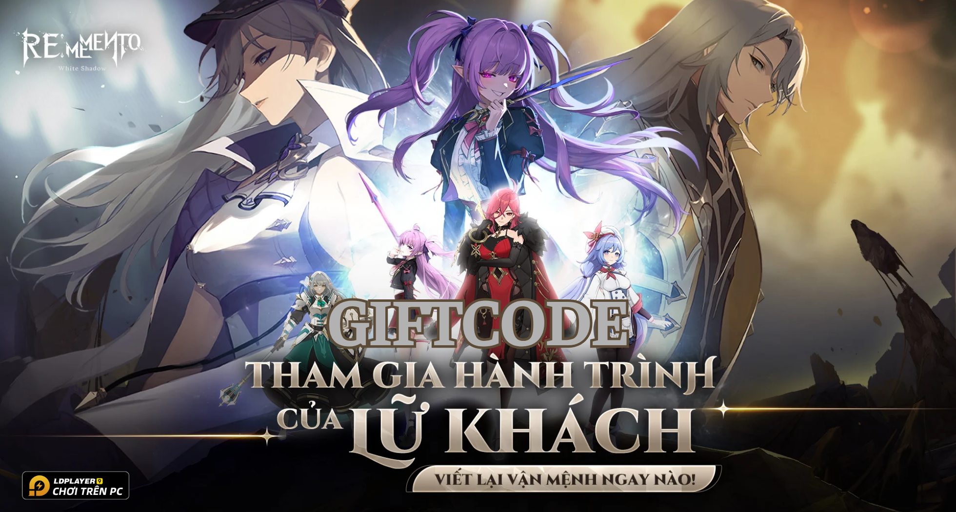 Full bộ code Rememento: White Shadow - Hướng dẫn cách nhập chi tiết