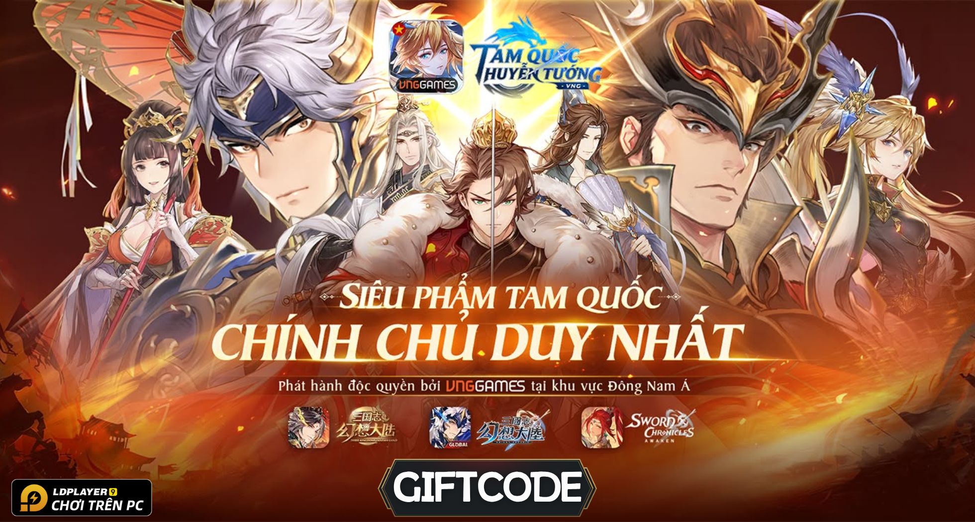 Full bộ code Tam Quốc Huyễn Tưởng VNG - Hướng dẫn cách nhập chi tiết