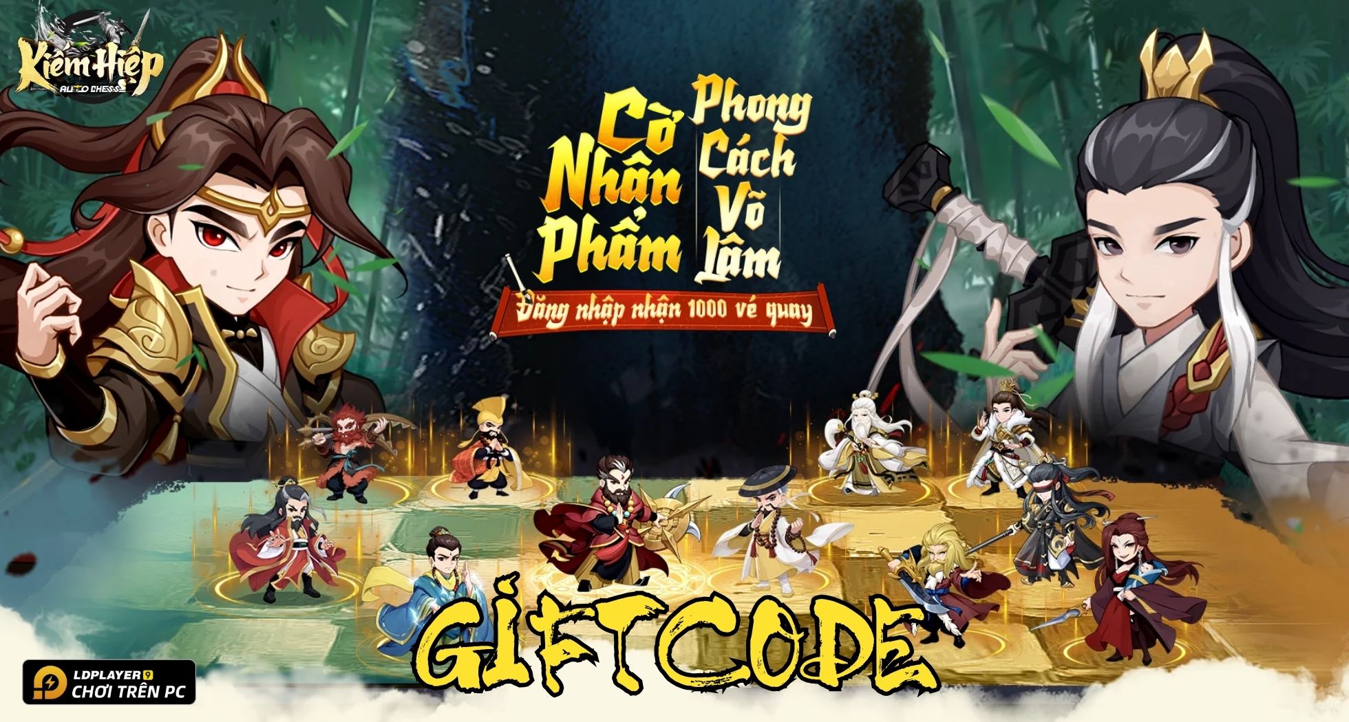 Full bộ code Kiếm Hiệp Auto Chess - Hướng dẫn cách nhập chi tiết