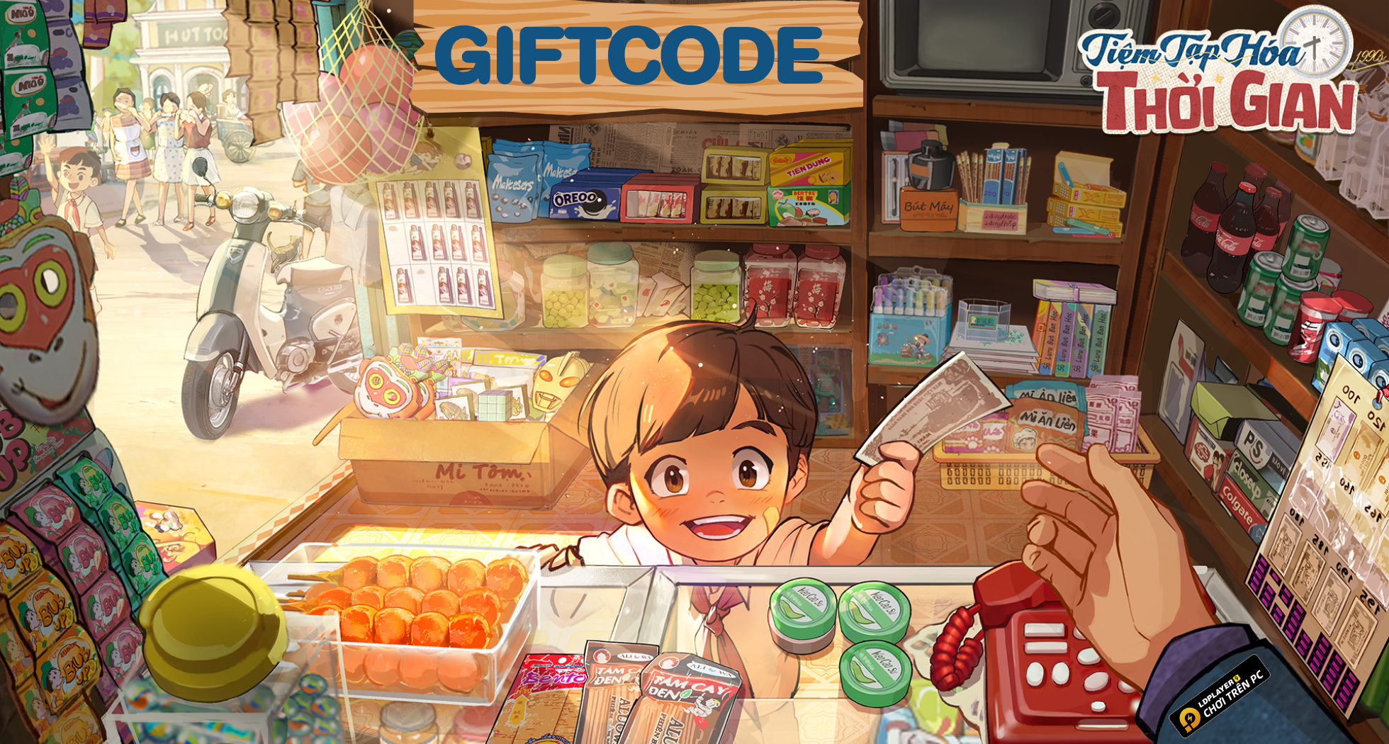 Full bộ code Tiệm Tạp Hóa Thời Gian - Hướng dẫn cách nhập chi tiết