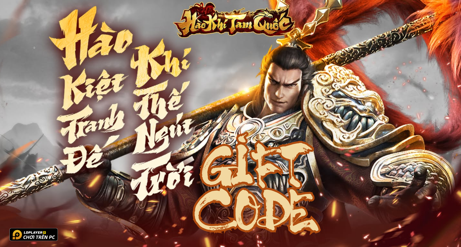 Full bộ code Hào Khí Tam Quốc - Hướng dẫn cách nhập chi tiết