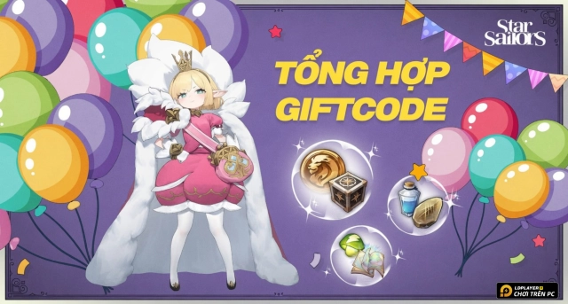 Code Star Sailors mới nhất 2026 và Hướng Dẫn Nhập Giftcode
