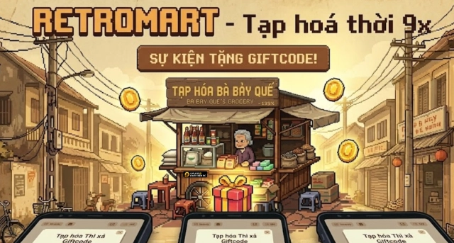 Code Retro Mart và Hướng Dẫn Nhập Giftcode