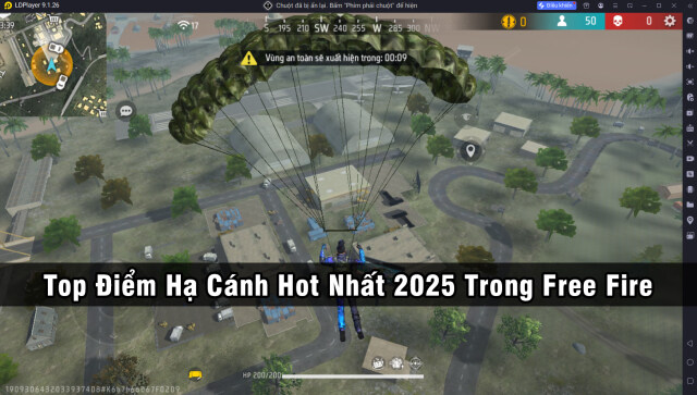 Top Điểm Hạ Cánh Hot Nhất 2025 Trong Free Fire