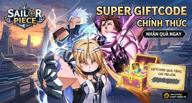 Full bộ code Sailor Piece - Hướng dẫn cách nhập chi tiết