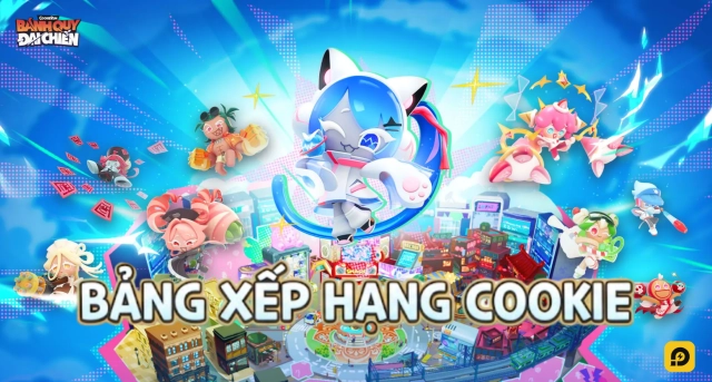 Bảng Xếp Hạng CookieRun: Bánh Quy Đại Chiến