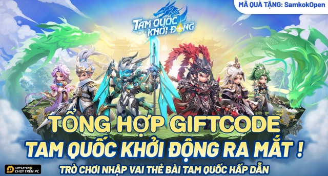 Full bộ code Tam Quốc Khởi Động - Hướng dẫn cách nhập chi tiết