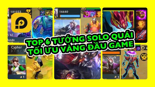 Đấu Trường Chân Lý: Top 6 Tướng Solo 3 Vòng Đấu Quái Tối Ưu Vàng