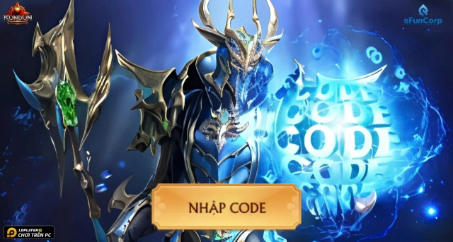 Full bộ code Kundun: Chúa Tể Bóng Tối - Hướng dẫn cách nhập chi tiết