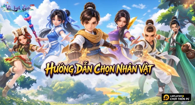 Hướng Dẫn Chọn Nhân Vật Vũ Linh Giới