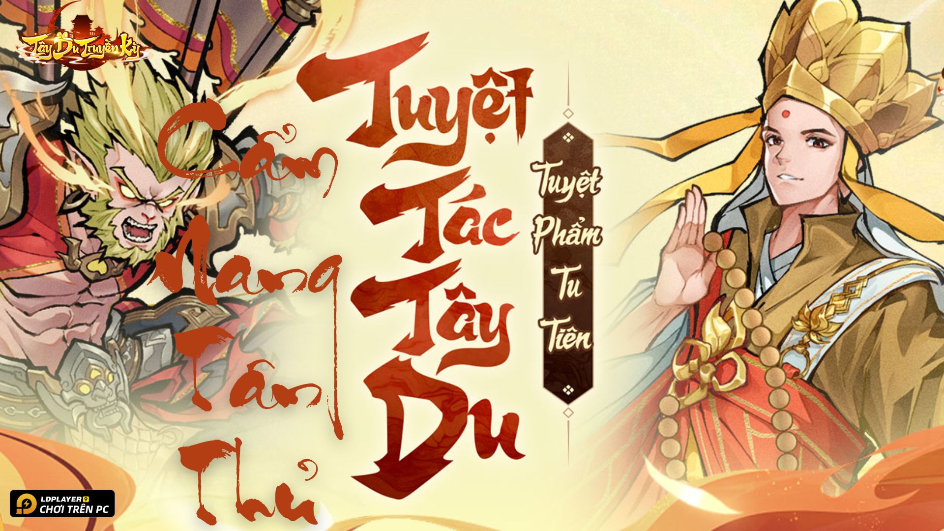 Tây Du Truyền Kỳ CMN: Hướng dẫn tân thủ tăng lực chiến và đội hình đề cử