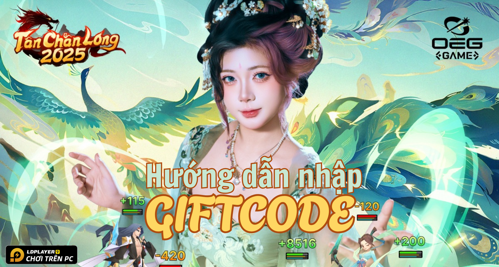 Full bộ code Tân Chân Long - Hướng dẫn cách nhập chi tiết